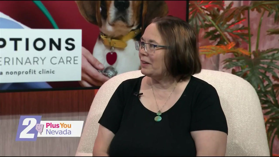 Options Veterinary Care was featured on 2 Plus You Nevada!